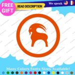 Fits Goat Backcountry Decal Sticker Vinyl Snowboard Snow Ski Hoodie Jacket Gore - Image 8