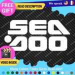 Fits Sea Doo Seadoo Blue Decals Stickers Vinyl Boat Jetski Watercraft  GTX RXT - Image 14