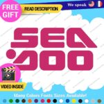 Fits Sea Doo Seadoo Blue Decals Stickers Vinyl Boat Jetski Watercraft  GTX RXT - Image 21