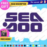 Fits Sea Doo Seadoo Blue Decals Stickers Vinyl Boat Jetski Watercraft  GTX RXT - Image 23