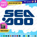 Fits Sea Doo Seadoo Blue Decals Stickers Vinyl Boat Jetski Watercraft  GTX RXT - Image 25