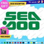 Fits Sea Doo Seadoo Blue Decals Stickers Vinyl Boat Jetski Watercraft  GTX RXT - Image 6