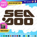 Fits Sea Doo Seadoo Blue Decals Stickers Vinyl Boat Jetski Watercraft  GTX RXT - Image 8