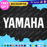 Fits Yamaha Stickers Decals Vinyl Music Motorcycle Snowmobile Motocross ATV Bike - Image 17