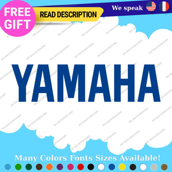 Fits Yamaha Stickers Decals Vinyl Music Motorcycle Snowmobile Motocross ATV Bike - Image 4