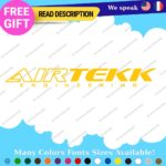 Fits Airtekk Engineering Sticker Decal Air Tekk Manifoil Ride Kit Stage Coilover - Image 4