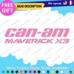 Fits Can-Am Maverick Decal Sticker Vinyl Team Outlander X BRP Spyder Ryker X ATV - Image 9