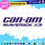 Fits Can-Am Maverick Decal Sticker Vinyl Team Outlander X BRP Spyder Ryker X ATV - Image 10