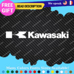 Fits Kawasaki Decals Stickers Vinyl Moto Bike Vintage Motocross Team Cafe Racing - Image 13