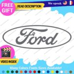 Fits Oval Ford 1976 Decal Sticker Vinyl Vintage Mustang Car Emblem Truck Build - Image 11
