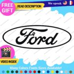 Fits Oval Ford 1976 Decal Sticker Vinyl Vintage Mustang Car Emblem Truck Build - Image 3