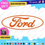 Fits Oval Ford 1976 Decal Sticker Vinyl Vintage Mustang Car Emblem Truck Build - Image 5