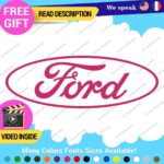 Fits Oval Ford 1976 Decal Sticker Vinyl Vintage Mustang Car Emblem Truck Build - Image 6