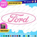 Fits Oval Ford 1976 Decal Sticker Vinyl Vintage Mustang Car Emblem Truck Build - Image 7