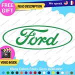 Fits Oval Ford 1976 Decal Sticker Vinyl Vintage Mustang Car Emblem Truck Build - Image 9