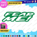 Fear Me Decals Stickers Vinyl Car Race Drift Funny JDM Prank Truck Tunning - Image 21