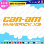 Fits Can-Am Maverick Decal Sticker Vinyl Team Outlander X BRP Spyder Ryker X ATV - Image 26