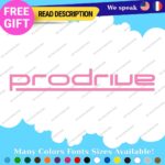 Fits Prodrive Decals Stickers Vinyl Wheels Rims JDM Racing Steering SWRT Subaru - Image 22