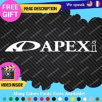 Fits A'pexi Decals Stickers Vinyl JDM Tuning Parts Exhaust Kits Apexi Link Rod - Image 23