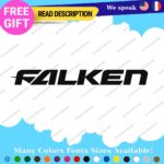 Fits Falken Tires Decals Stickesr Vinyl Tyres Drift Race JDM Tuning Rim Mags Low