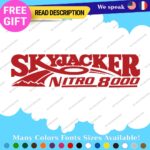 Fits Skyjacker decal sticker vinyl Suspensions Arm Kits Coil Shock Lifts Springs