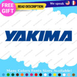 Fits Yakima Large Decal Sticker Vinyl Car Bumper Rack Roof Cycle Hitch Cargo EXO - Image 15