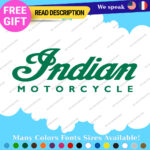 Fits Indian Motorcycle Decals Stickers Vinyl Cycle Challenger Bike Tank  Bike - Image 12