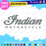 Fits Indian Motorcycle Decals Stickers Vinyl Cycle Challenger Bike Tank  Bike - Image 15