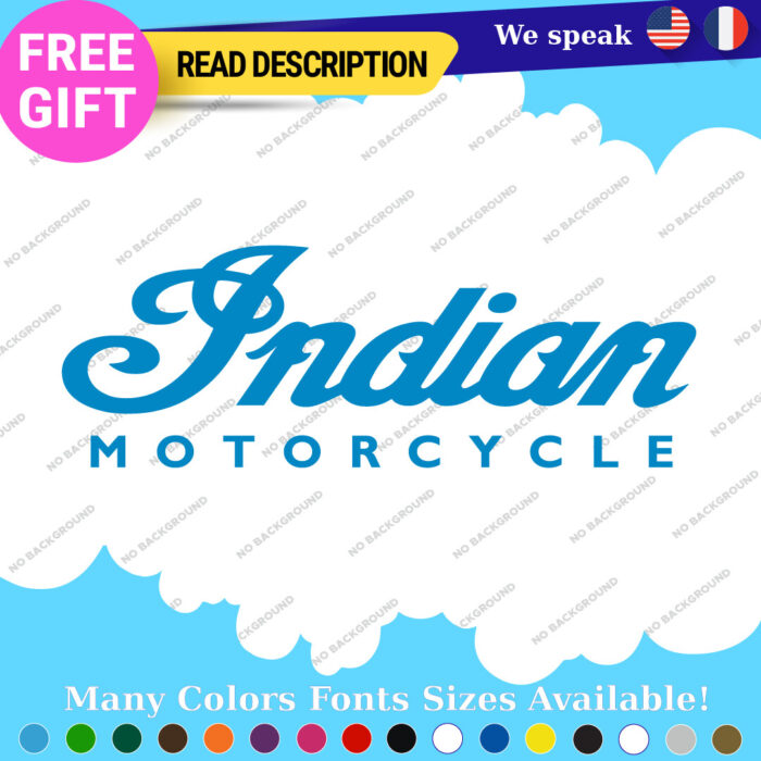 Fits Indian Motorcycle Decals Stickers Vinyl Cycle Challenger Bike Tank  Bike - Image 10