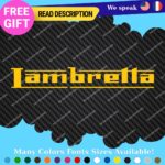 Fits Lambretta Decals Stickers Vinyl Scooter LI SX TV Moto Vespa Shield Italian - Image 24