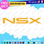 Fits NSX Acura RSX Type VTEC Decals Stickers Vinyl Integra DC2 JDM TSX TLX RDX - Image 27