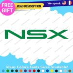 Fits NSX Acura RSX Type VTEC Decals Stickers Vinyl Integra DC2 JDM TSX TLX RDX - Image 18