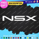 Fits NSX Acura RSX Type VTEC Decals Stickers Vinyl Integra DC2 JDM TSX TLX RDX - Image 14