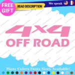 Fits 4X4 Off Road Decals Stickers Vinyl Truck Bedside Chevy Silverado GMC Sierra - Image 5