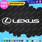 Fits Lexus Decals Stickers Vinyl  Sport Racing Car Emblem Truck Race Class SUV - Image 24