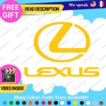 Fits Lexus Sport Decals Stickers Vinyl Racing Car Emblem Truck Race Class SUV - Image 3