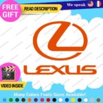Fits Lexus Sport Decals Stickers Vinyl Racing Car Emblem Truck Race Class SUV - Image 7