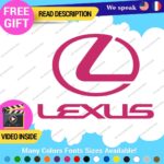 Fits Lexus Sport Decals Stickers Vinyl Racing Car Emblem Truck Race Class SUV - Image 8