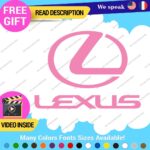 Fits Lexus Sport Decals Stickers Vinyl Racing Car Emblem Truck Race Class SUV - Image 9