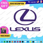 Fits Lexus Sport Decals Stickers Vinyl Racing Car Emblem Truck Race Class SUV - Image 10