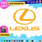 Fits Lexus Sport Decals Stickers Vinyl Racing Car Emblem Truck Race Class SUV - Image 15