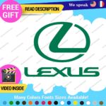 Fits Lexus Sport Decals Stickers Vinyl Racing Car Emblem Truck Race Class SUV - Image 16