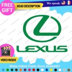 Fits Lexus Sport Decals Stickers Vinyl Racing Car Emblem Truck Race Class SUV - Image 24