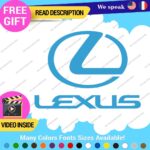 Fits Lexus Sport Decals Stickers Vinyl Racing Car Emblem Truck Race Class SUV - Image 22