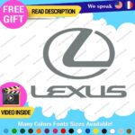 Fits Lexus Sport Decals Stickers Vinyl Racing Car Emblem Truck Race Class SUV - Image 14