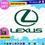 Fits Lexus Sport Decals Stickers Vinyl Racing Car Emblem Truck Race Class SUV - Image 23
