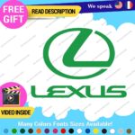Fits Lexus Sport Decals Stickers Vinyl Racing Car Emblem Truck Race Class SUV - Image 17