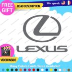 Fits Lexus Sport Decals Stickers Vinyl Racing Car Emblem Truck Race Class SUV - Image 26