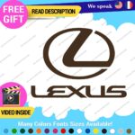 Fits Lexus Sport Decals Stickers Vinyl Racing Car Emblem Truck Race Class SUV - Image 18